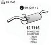 PEUGE 1726Z5 End Silencer